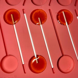 Molde para 24 piruletas